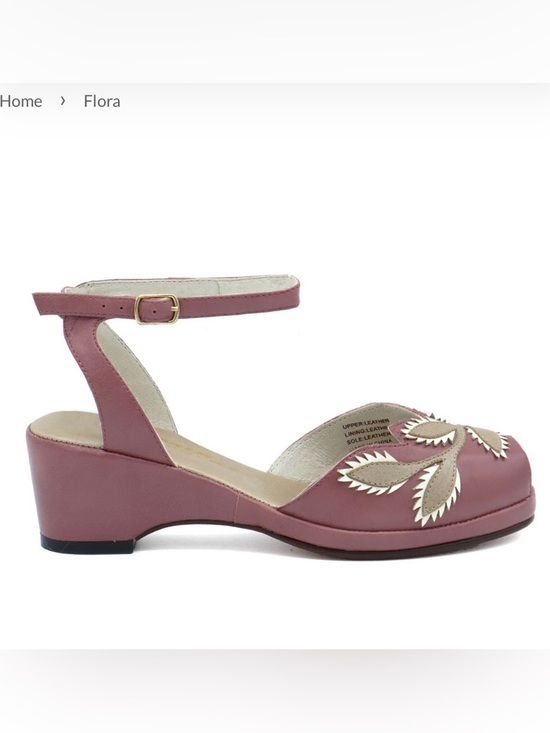 Re-Mix Vintage Shoes - Re-Mix Vintage Flora Size 8